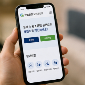 탄소중립 실천방법과 적립 가능한 활동