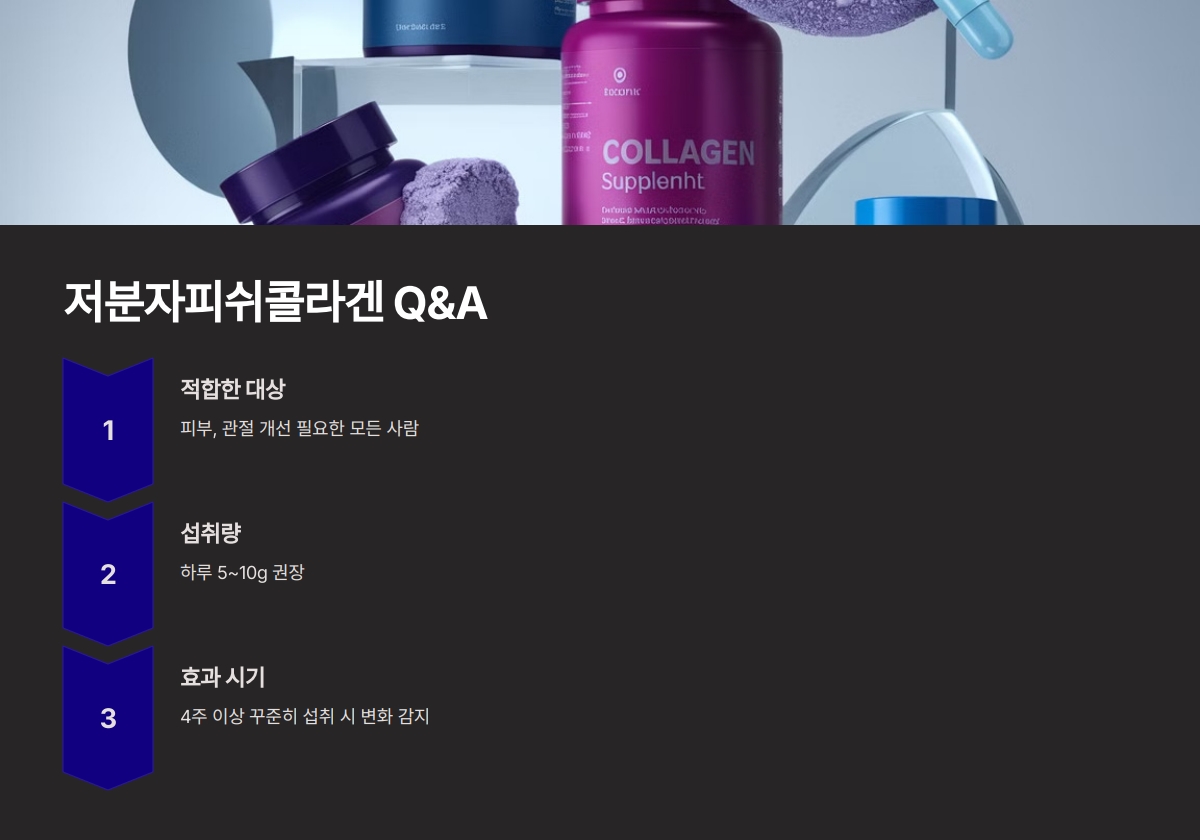 저분자피쉬콜라겐 효능