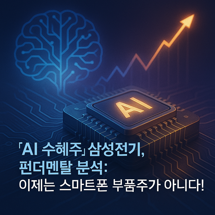 'AI 수혜주' 삼성전기, 펀더멘탈 분석: 이제는 스마트폰 부품주가 아니다! 관련