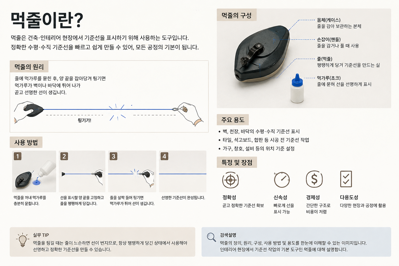 먹줄이란