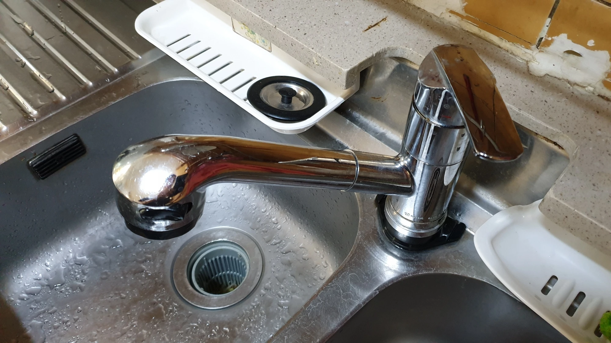 헤드 끼운 모습