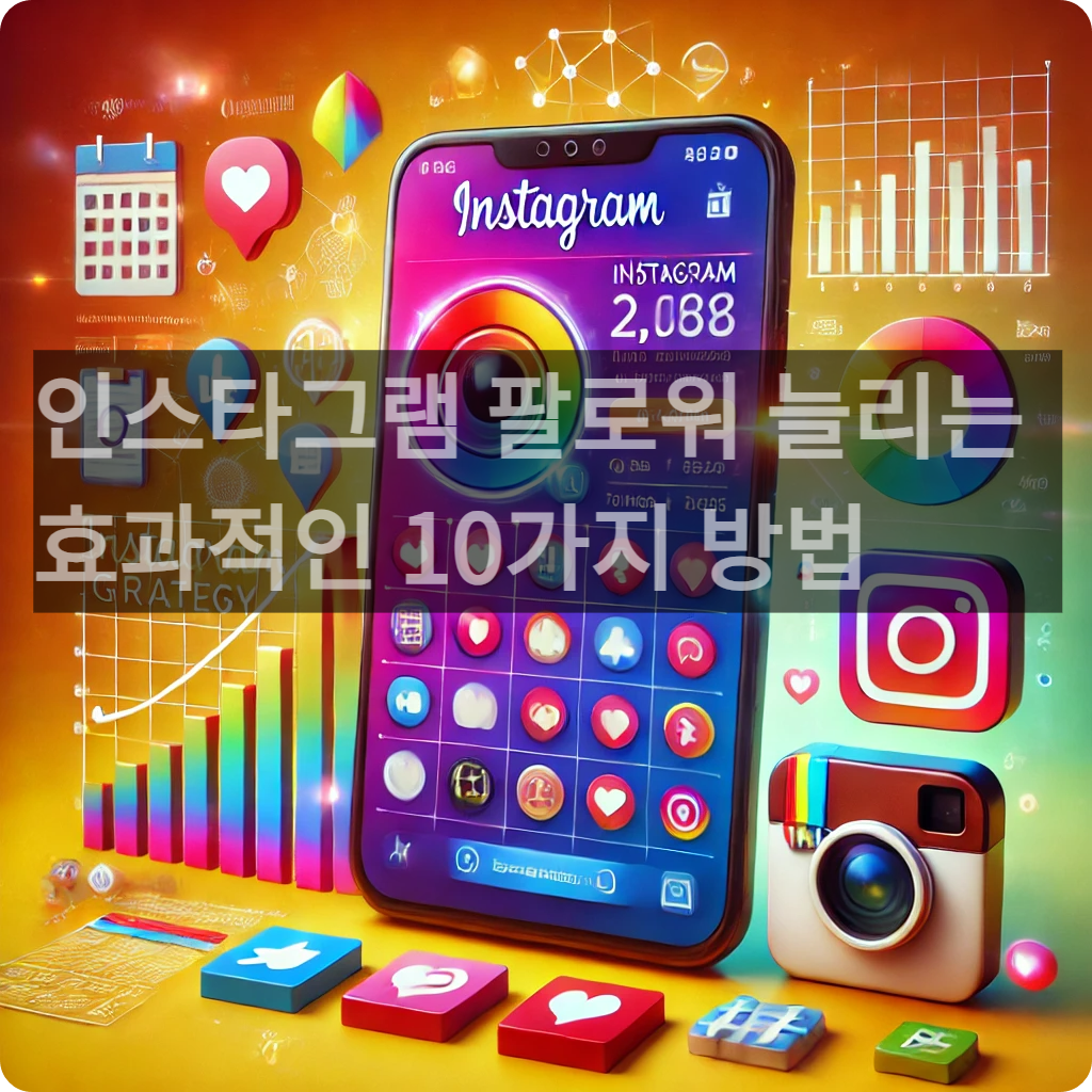 인스타그램- 팔로워 -늘리는- 효과적인- 10가지 방법