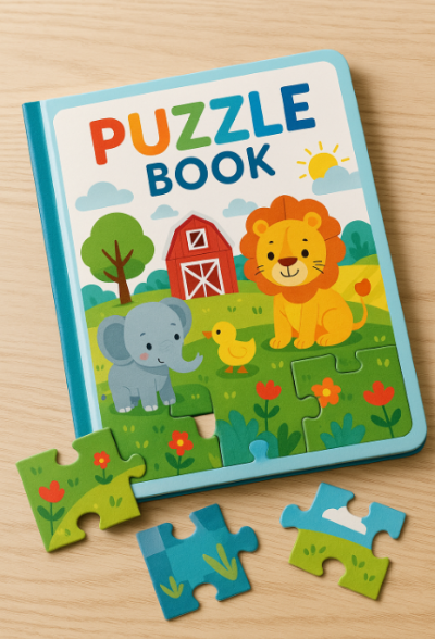 병원 병문안 추천 선물, 퍼즐북
