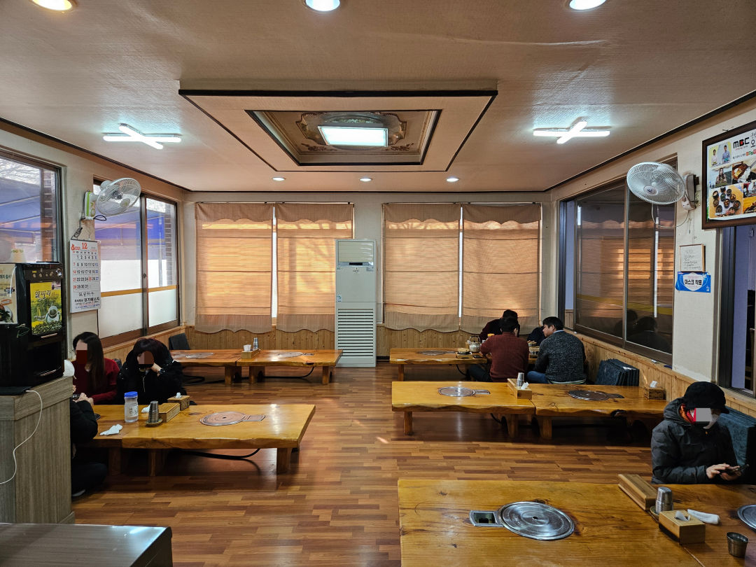 열구자 매장 내부