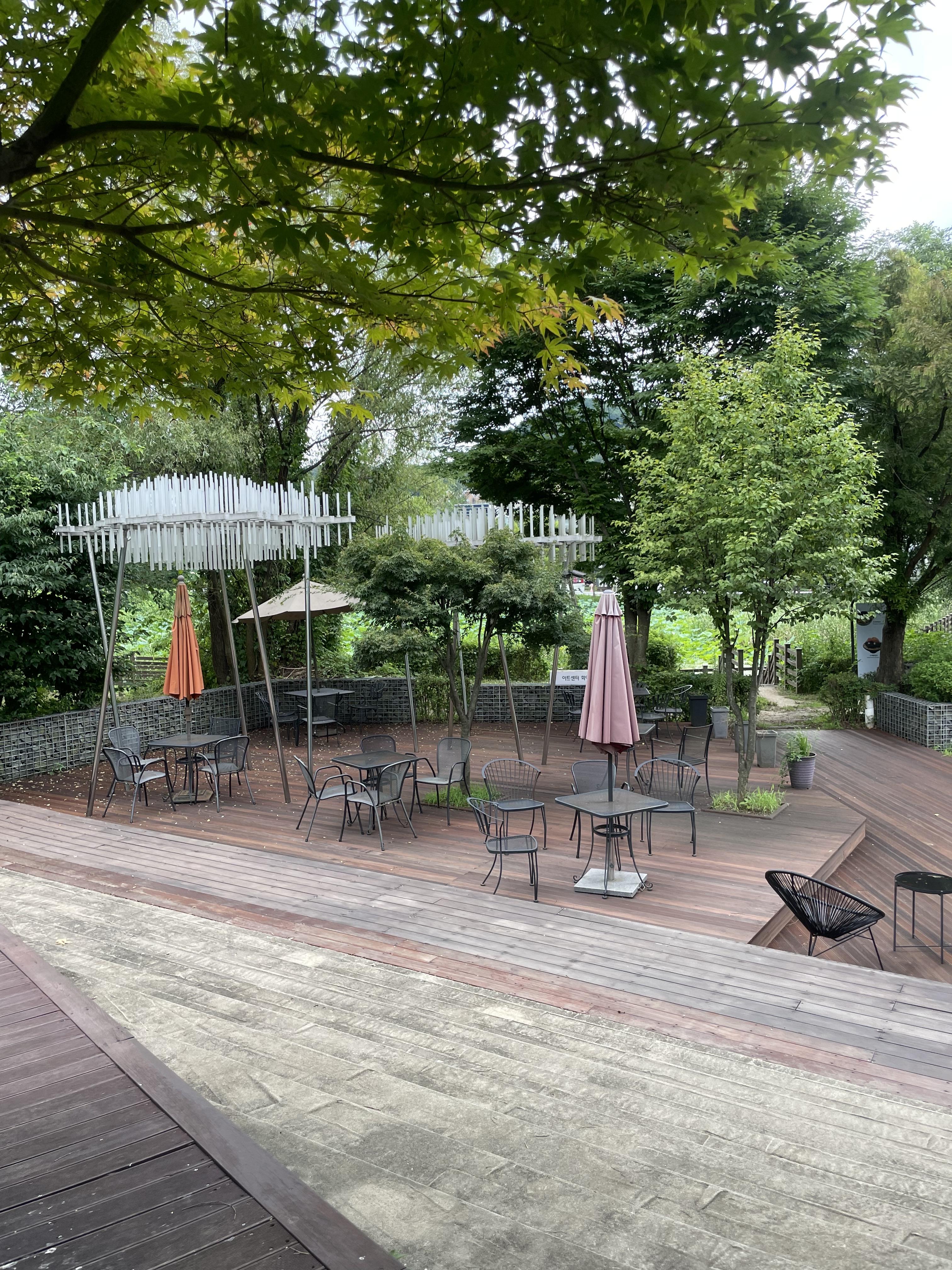 헤이리 대형카페 화이트블럭