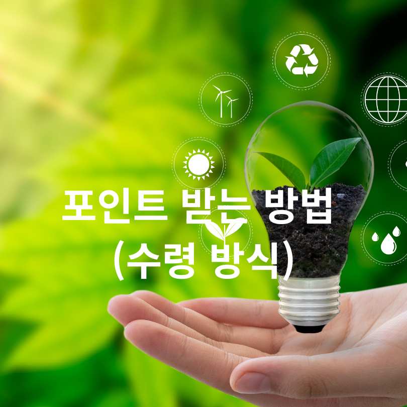 탄소중립실천포인트 적립 꿀팁!