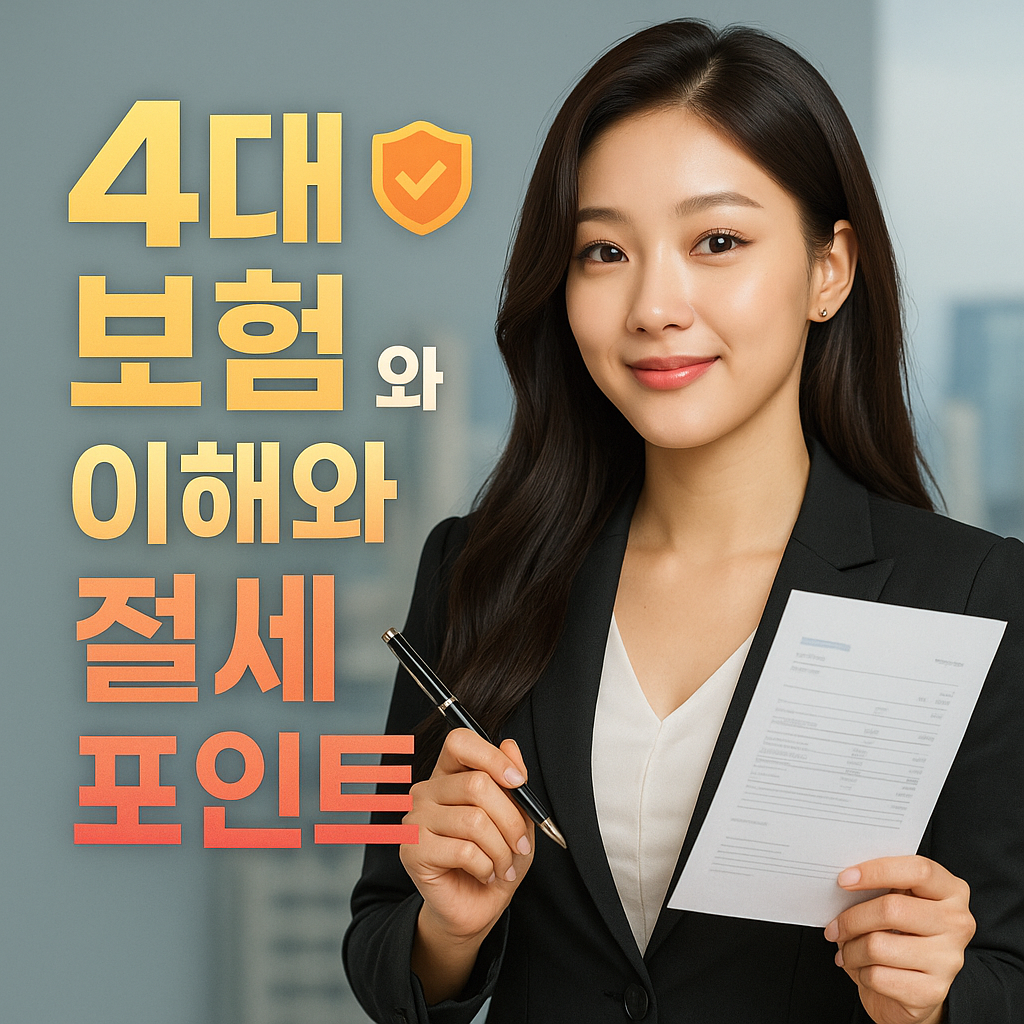 4대 보험 핵심 이해와 절세 팁 총정리