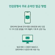 인감증명서 발급 방법