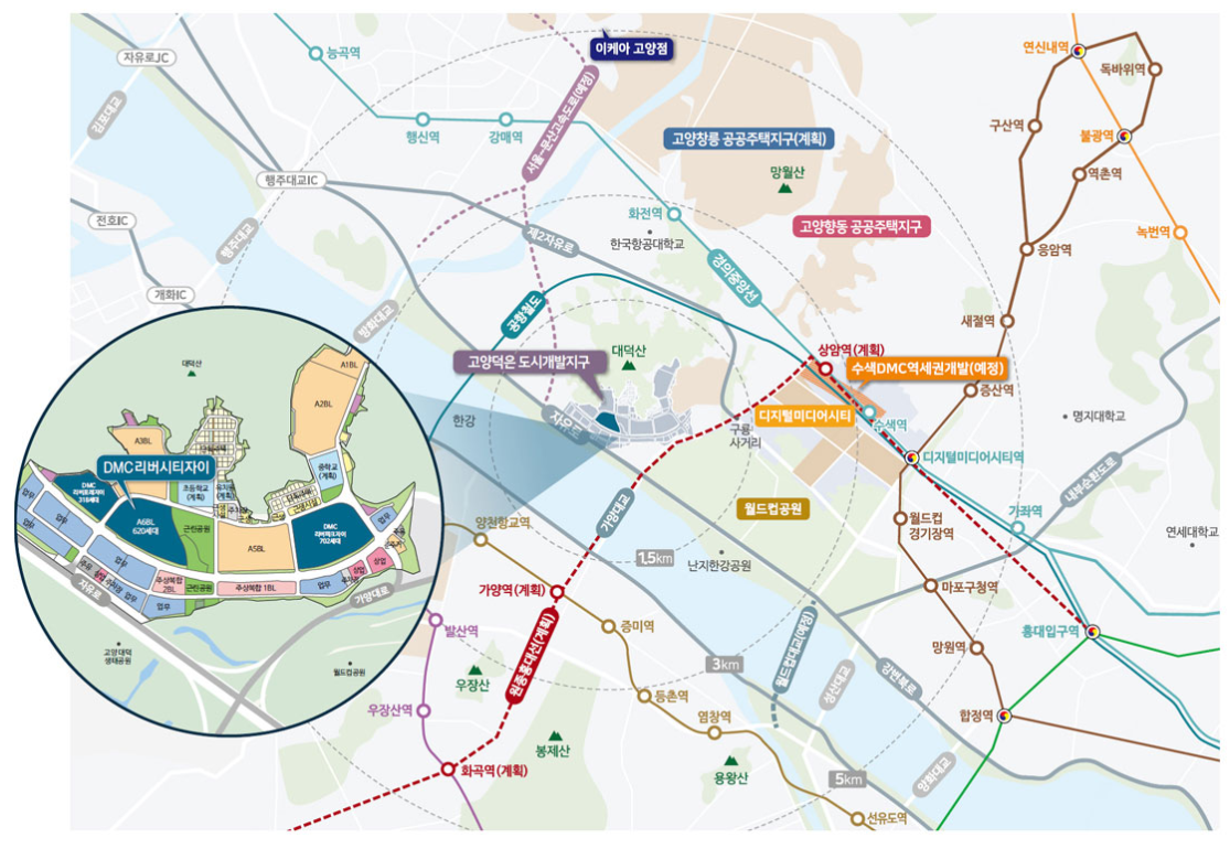 DMC 한장자이 더헤리티지 계약취소분. 분양일정, 계약취소분, 평면도
