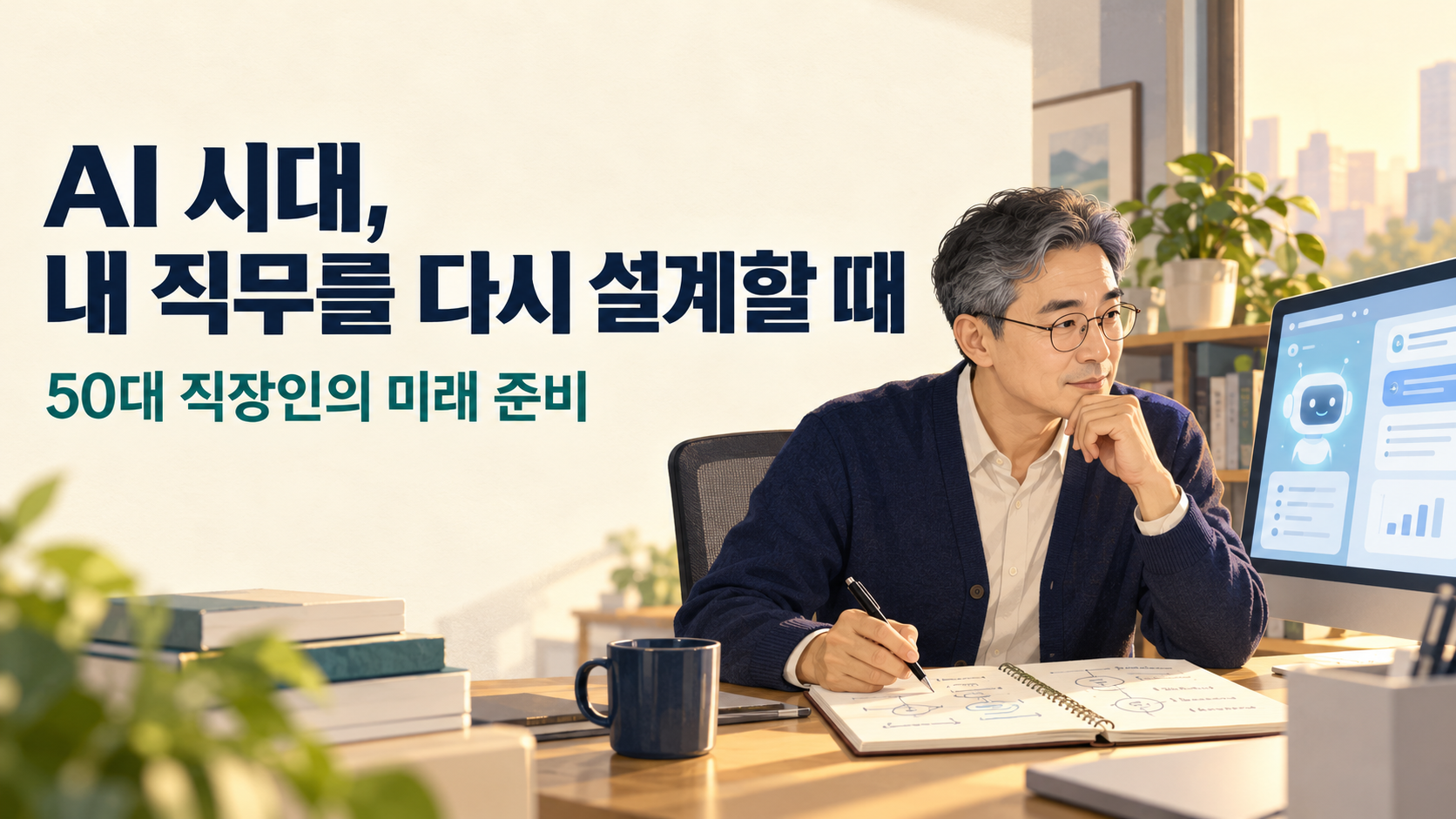 AI 시대, 내 직무를 다시 설계할 때. 50대 직장인의 미래 준비