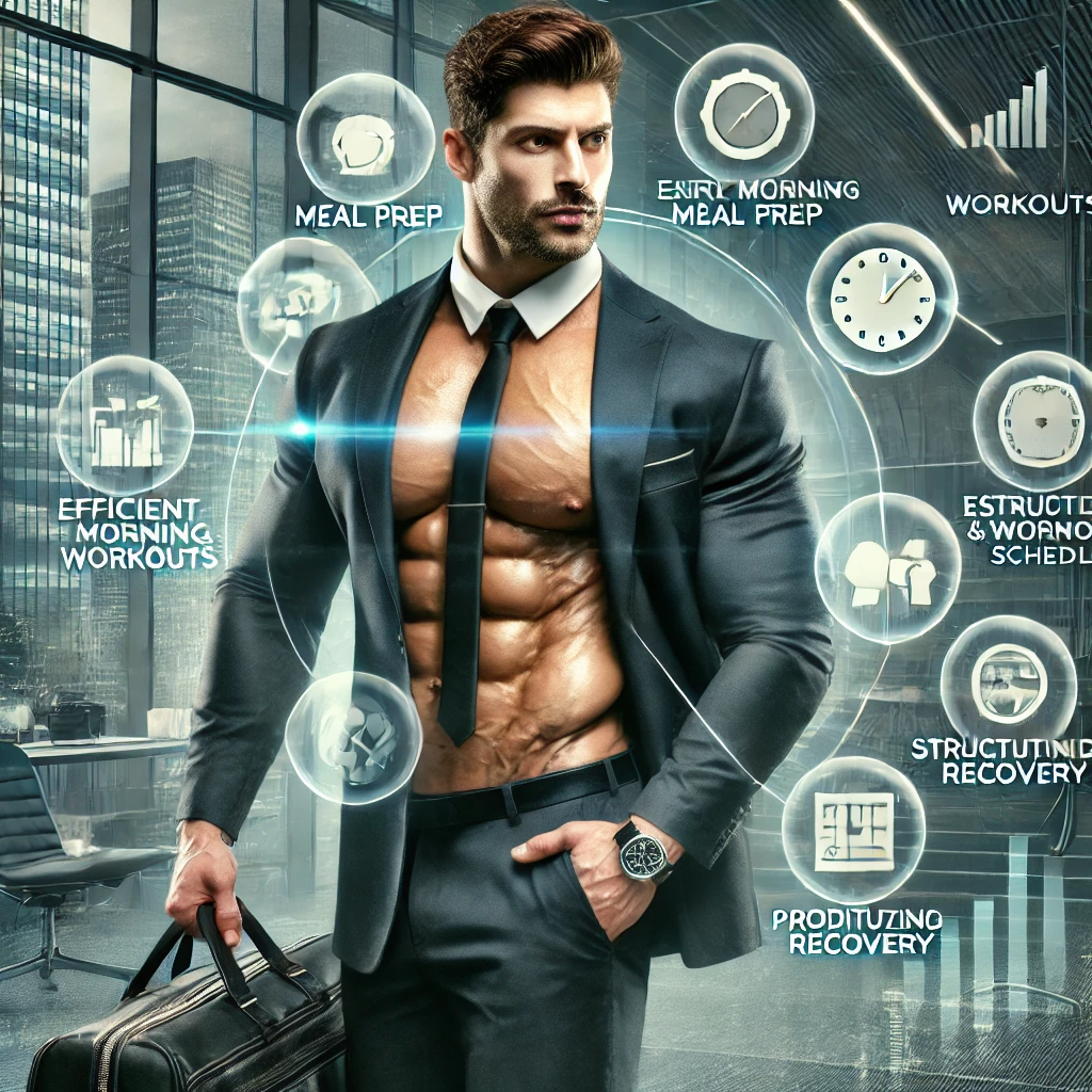 직장인 보디빌더 시간관리 (Office worker bodybuilder time management)