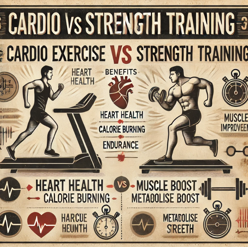 유산소 운동 vs 근력 운동에 대한 이미지