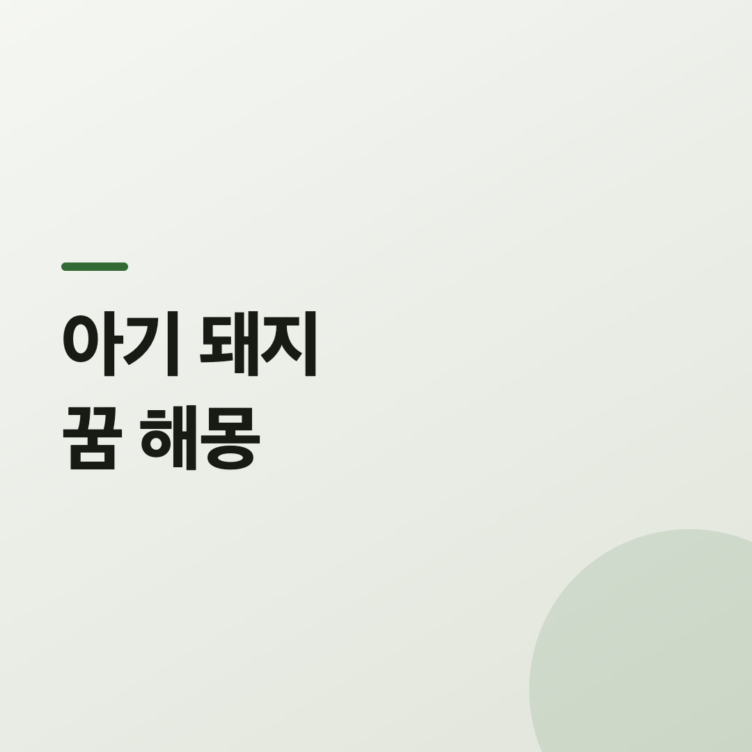 돼지 꿈 해몽 태몽과 관련해 아이의 탄생을 준비하는 배냇저고리 모습입니다.