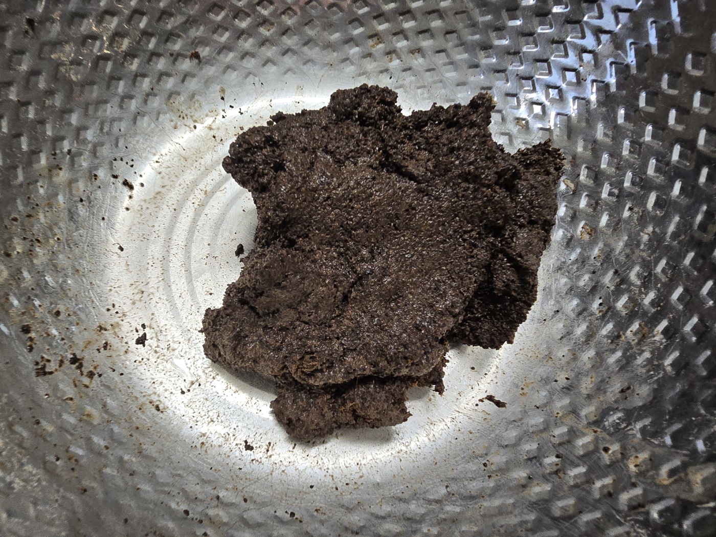 커피가루 반죽 사진