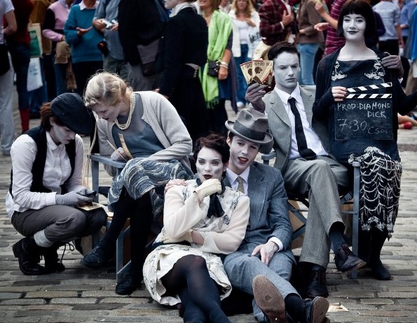 에든버러 프린지 배우들