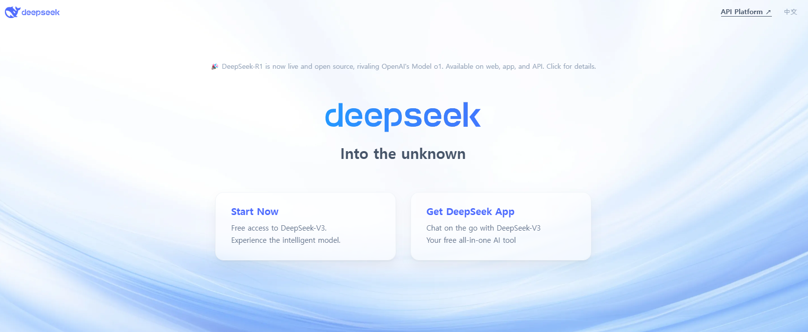 deepseek 딥시크 주소 홈페이지
