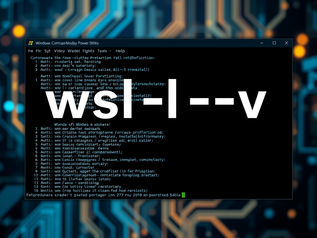 Windows PowerShell과 WSL 연동 방법 바로가기