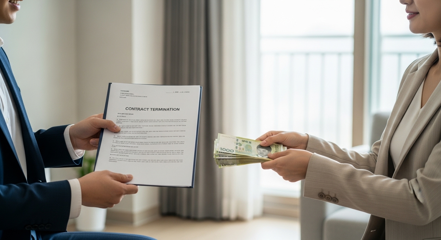 새 세입자 계약 파기, 보증금 반환은 어떻게 될까?