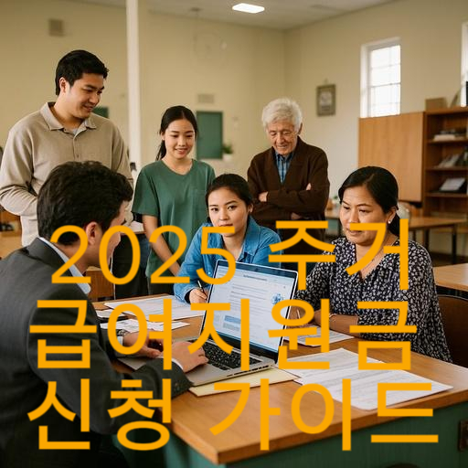 2025 주거급여지원금 신청 가이드