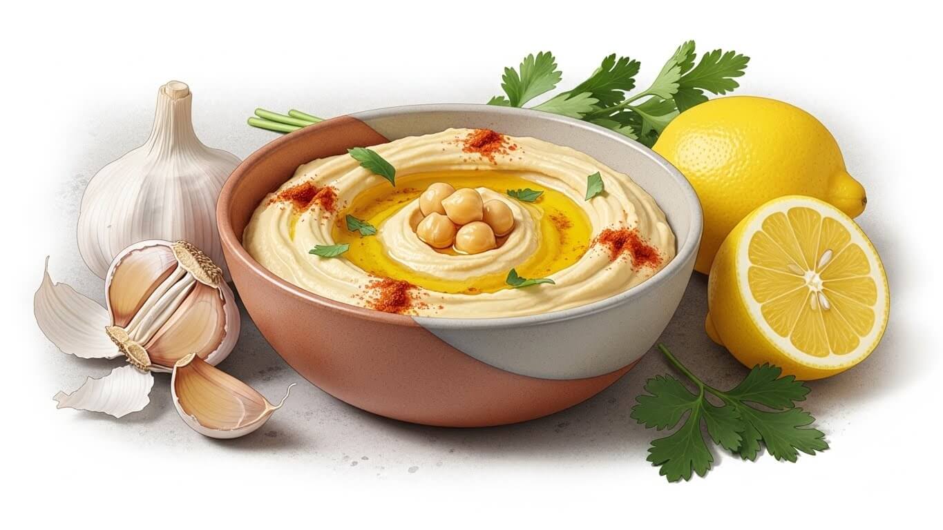 레바논의 후무스 원조 주장과 음식에 담긴 자존심