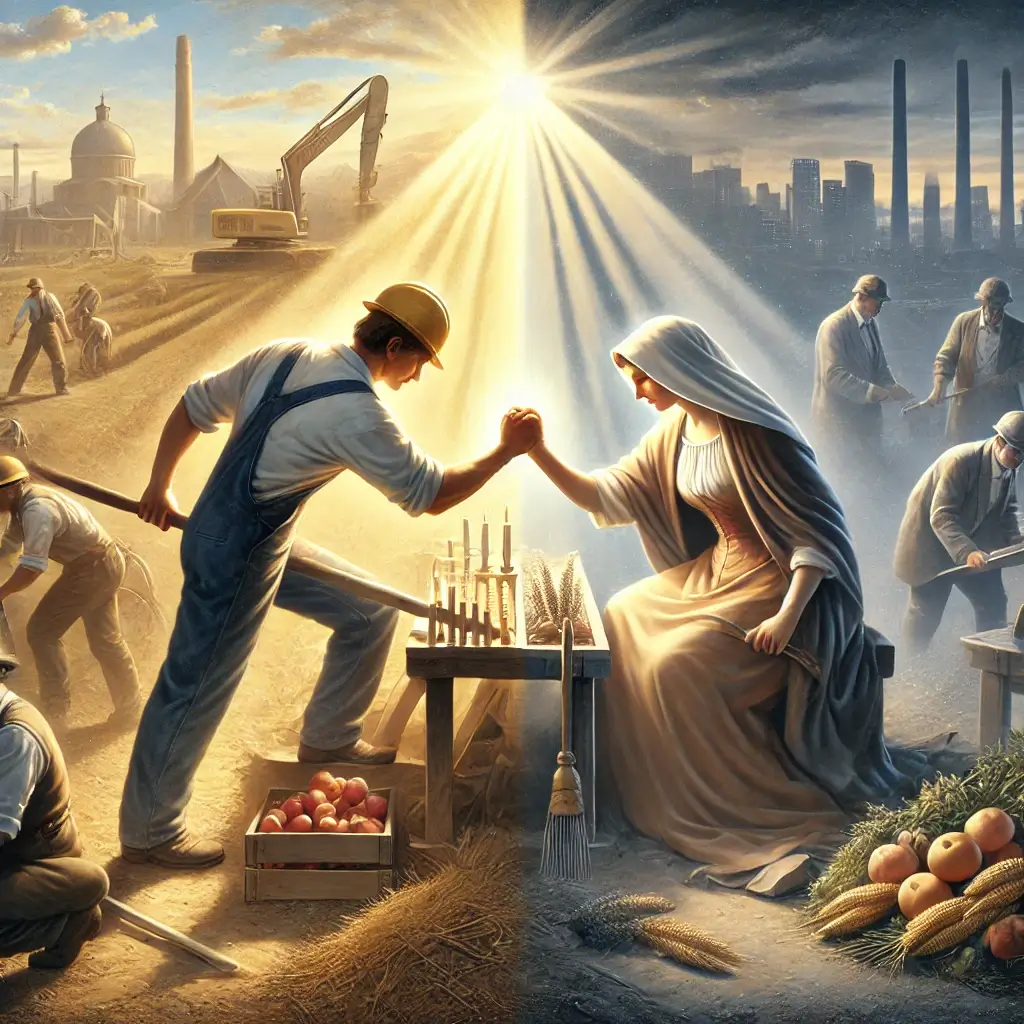 올바른 경제활동을 통해 얻어지는 박애주의적 사업