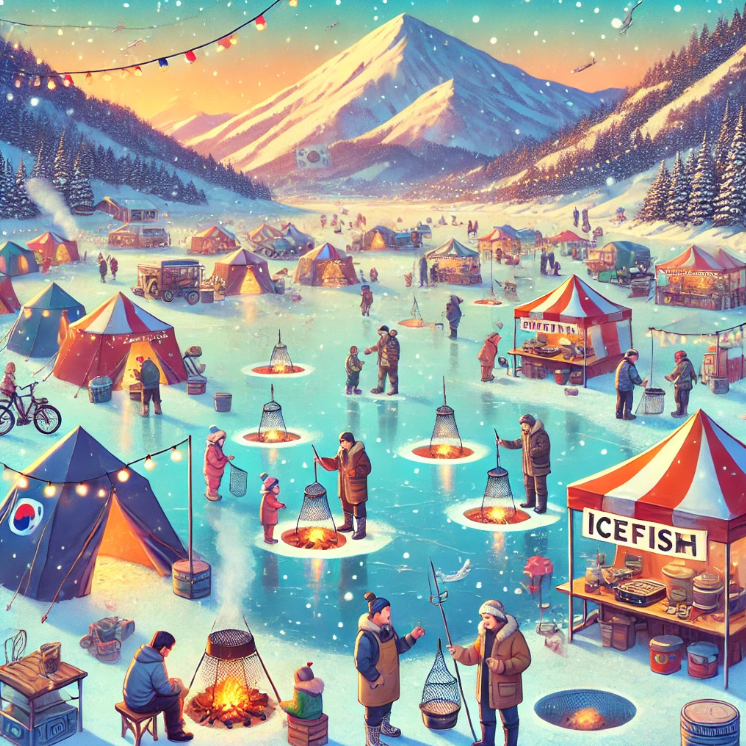 인제 빙어 축제 관련 이미지