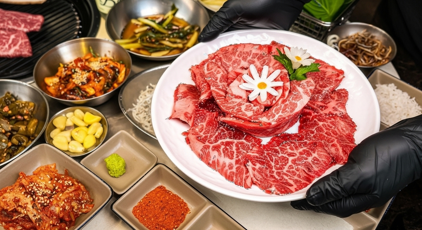 마블상회 성수: 품질 좋은 한우 구이의 **가심비 만족*