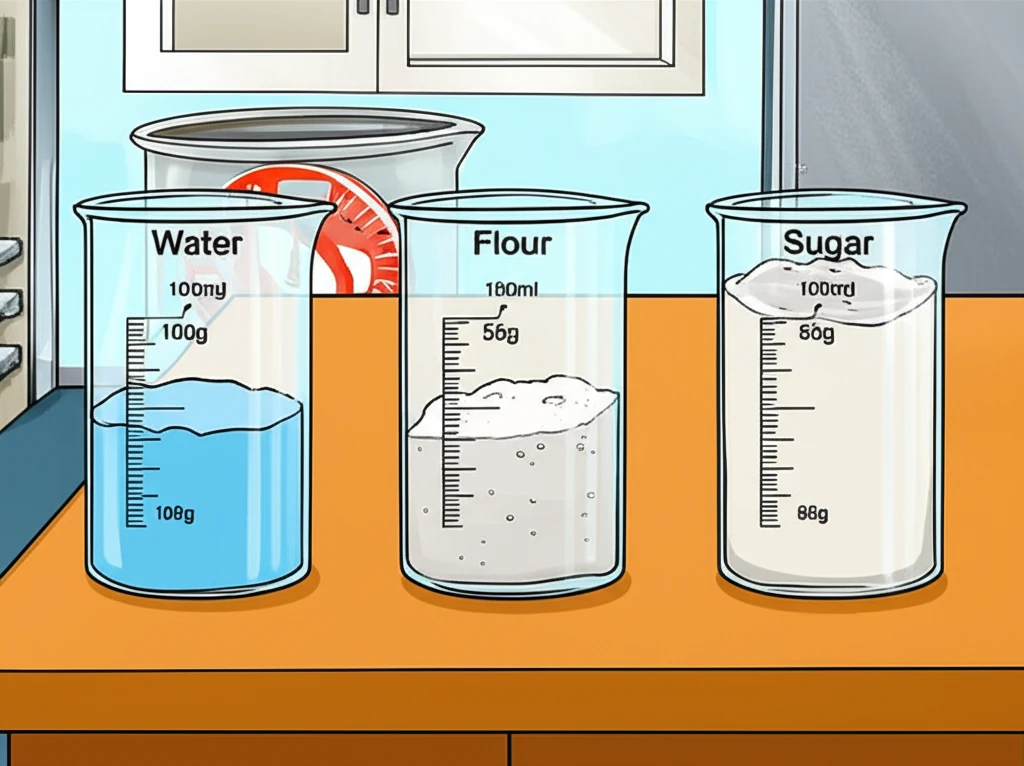 요리 고수들의 비밀 부피 무게 계량 ..