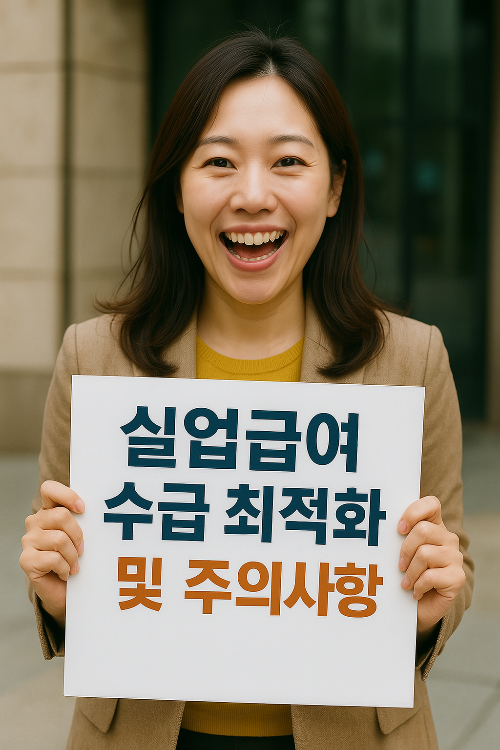 실업급여 100% 합법적 수급 최대화 꿀팁