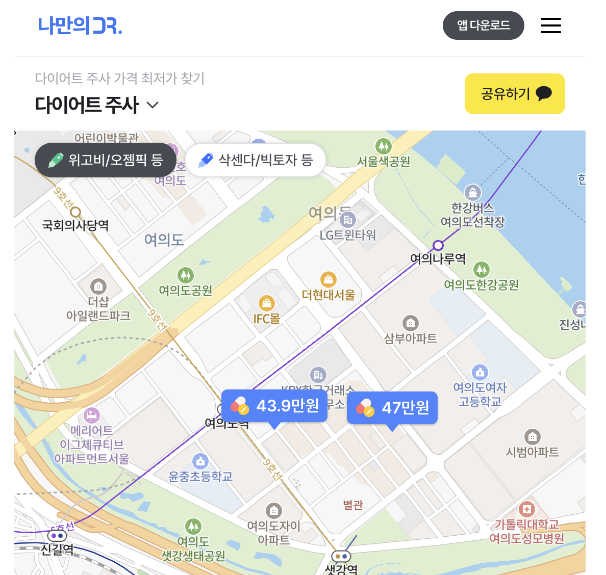 위고비 가격비교