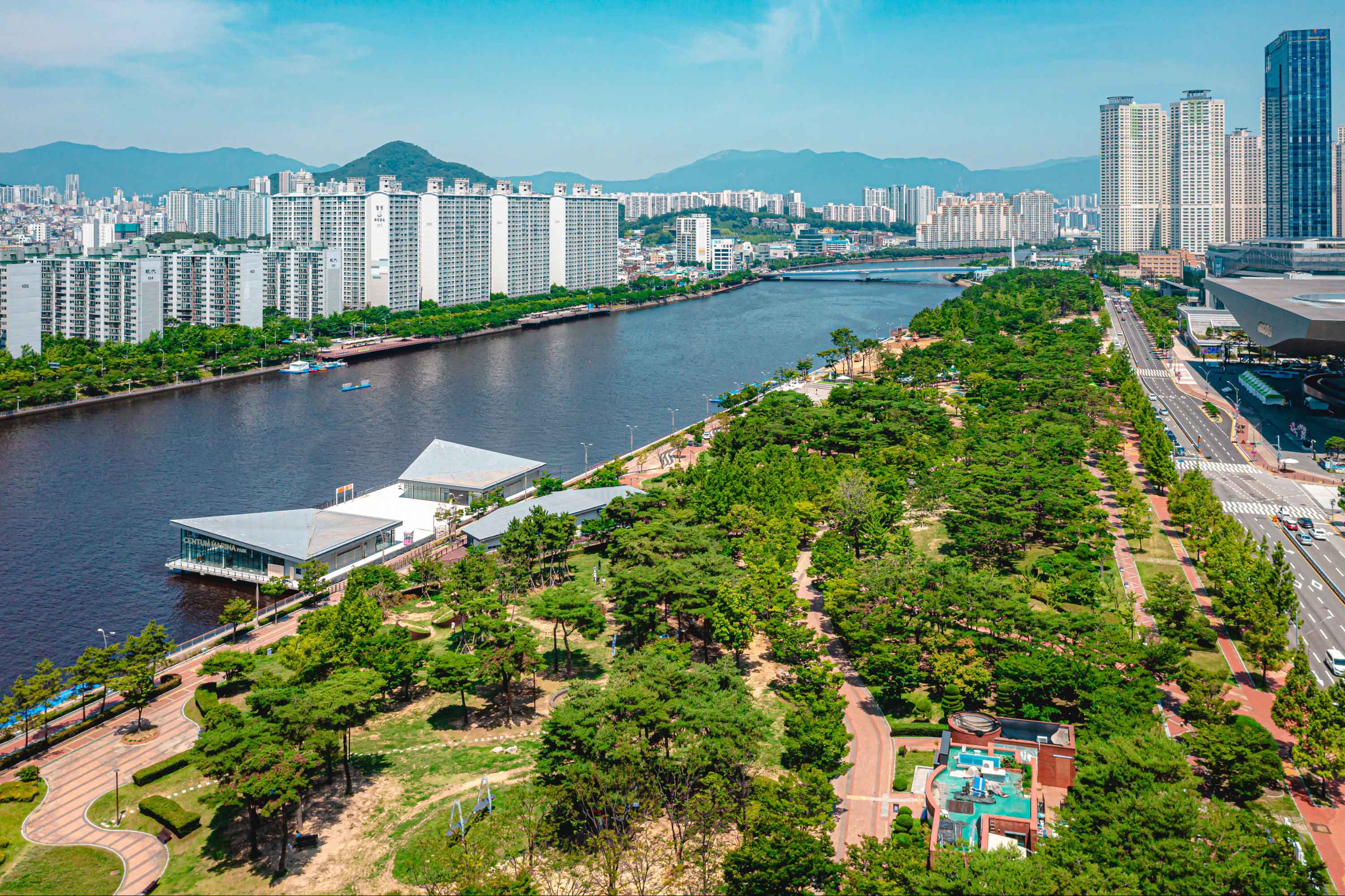 APEC나루공원 전경
