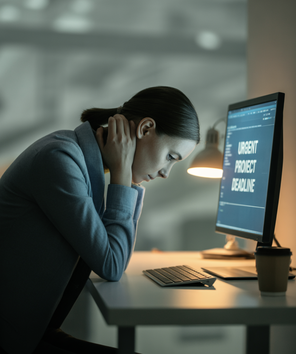 뒷목 뻐근함, 통증의 시작일 뿐