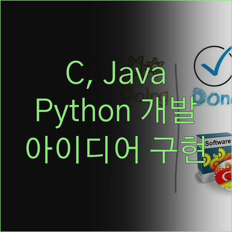 C, Java, Python 전문가에