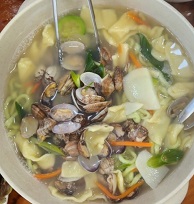 바지락칼국수