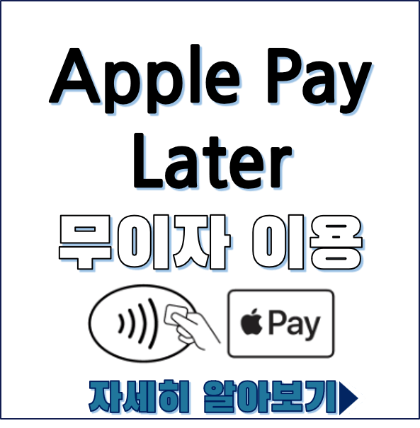 apple pay later 자세히 알아보기