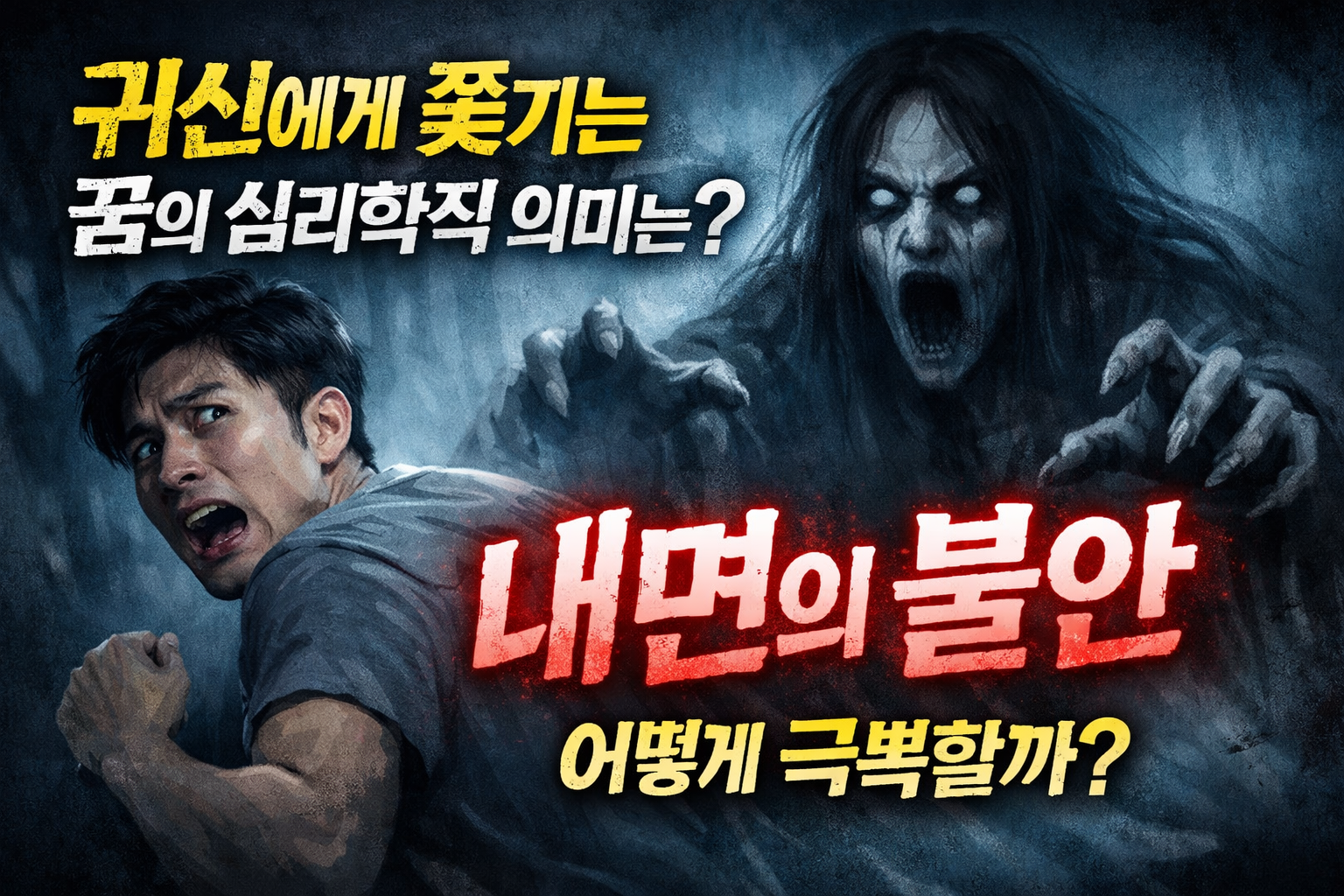 귀신에게 쫓기는 꿈