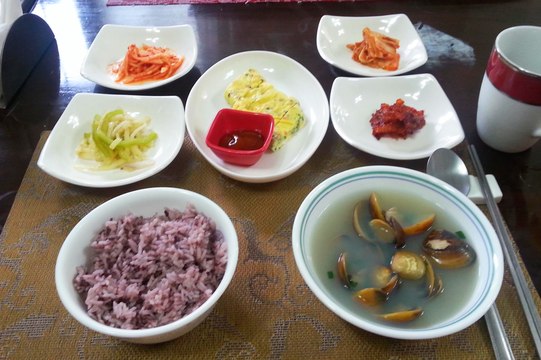 계란말이 아침식사