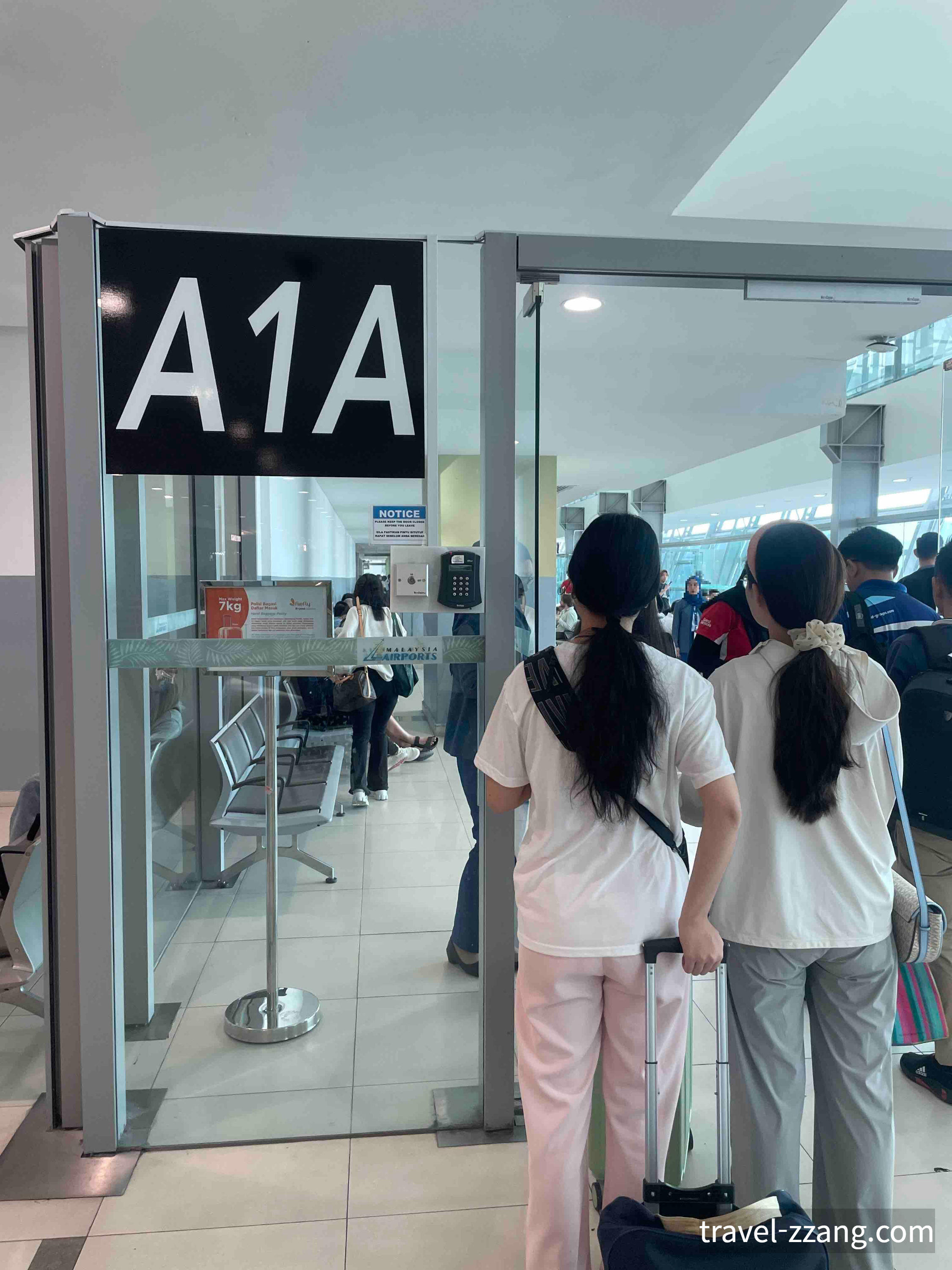 페낭국제공항 탑승게이트 A1A