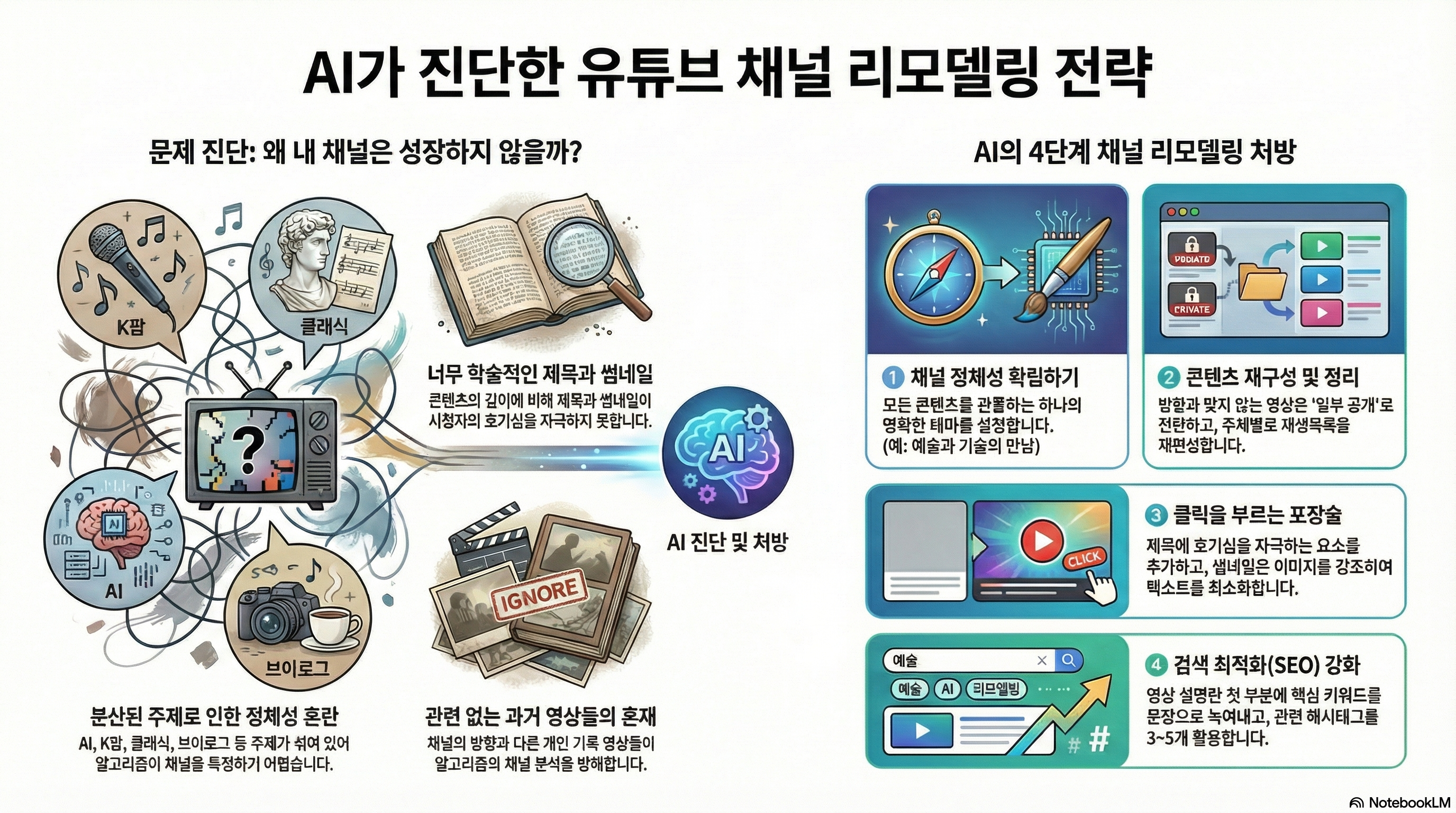 AI가 진단한 유튜브 최적화 방안