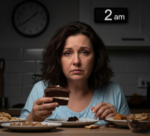 새벽-2시에-야식을-먹는-여인