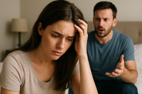 출산 후 남편과의 갈등 사진