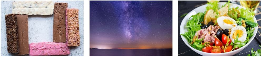 저녁 식단 이미지