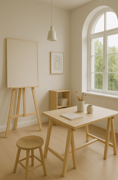 스튜디오 감성 살리는 인테리어 팁