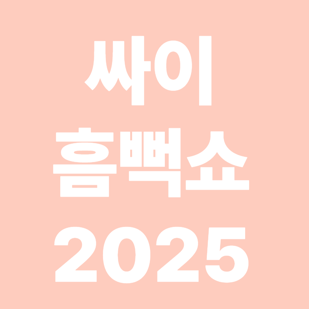 싸이흠뻑쇼2025