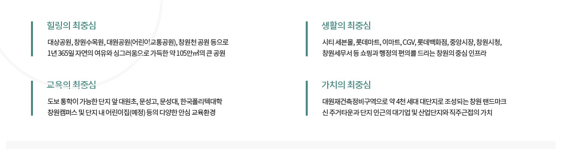 창원 센트럴파크 에일린의뜰 프리미엄