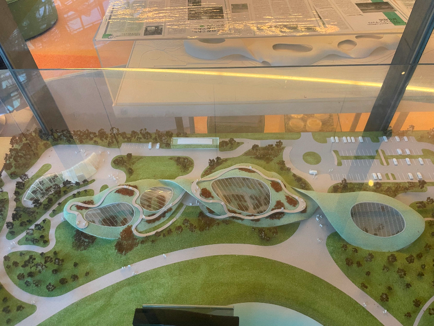 아일랜드시티 중앙공원 모형사진