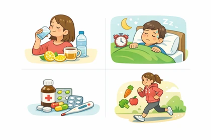 감기 초기 증상 단계별 변화 확인2