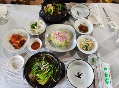 와뚠지상차림