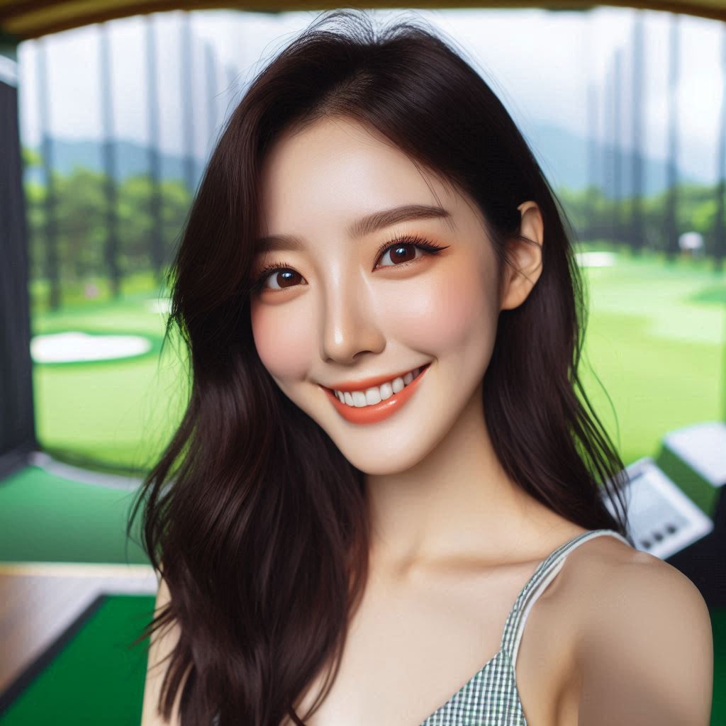 스크린골프장 배경