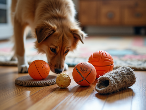 강아지와 냄새맡기